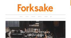 Desktop Screenshot of forksake.com
